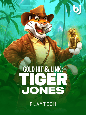 Gold Hit & Link_ Tiger Jonespng